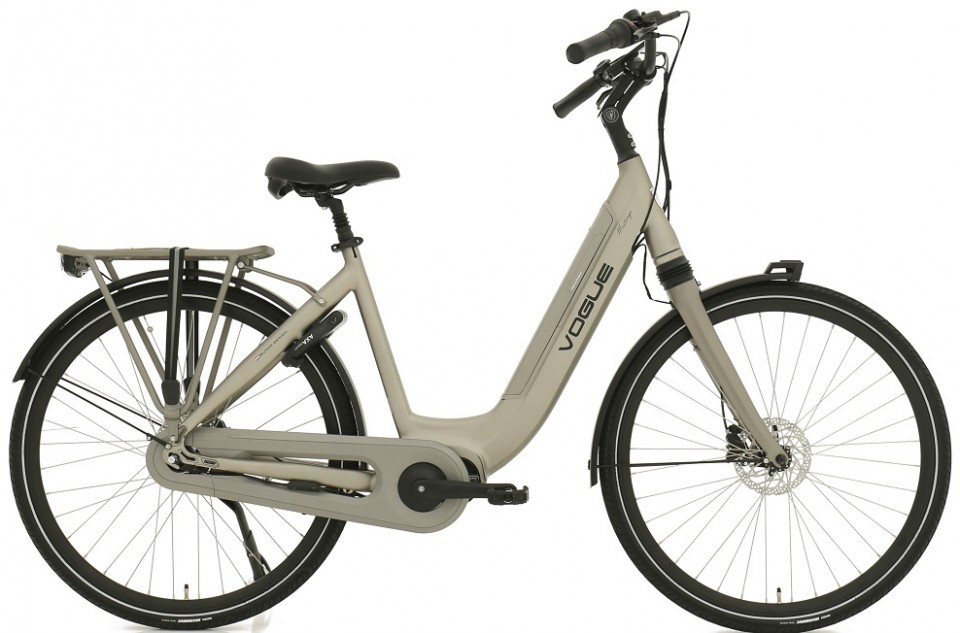 eindeloos rukken krullen Vogue Mestengo MID - mat grijs - elektrische damesfiets