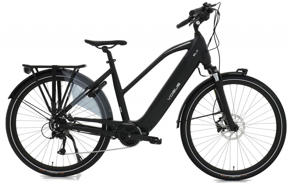 Vogue SLX - mat zwart/grijs - elektrische fiets