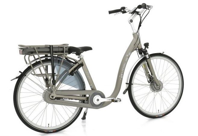 Vogue Comfort 7sp - mat grijs - elektrische fiets