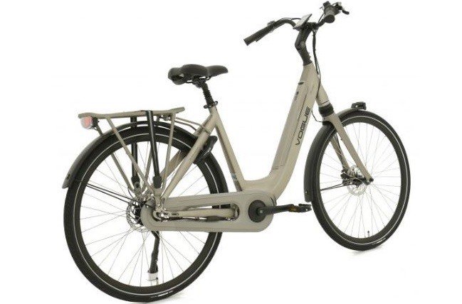 Vogue Mestengo MID - mat grijs - elektrische damesfiets