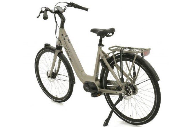 Vogue Mestengo MID - mat grijs - elektrische damesfiets