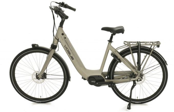 Vogue Mestengo MID - mat grijs - elektrische damesfiets