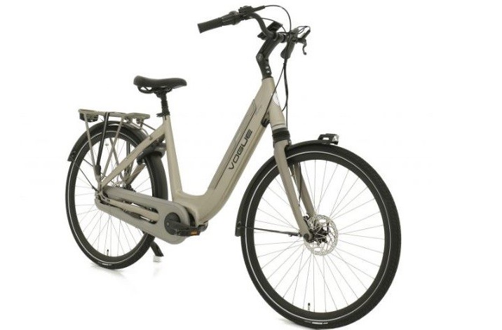 Vogue Mestengo MID - mat grijs - elektrische damesfiets