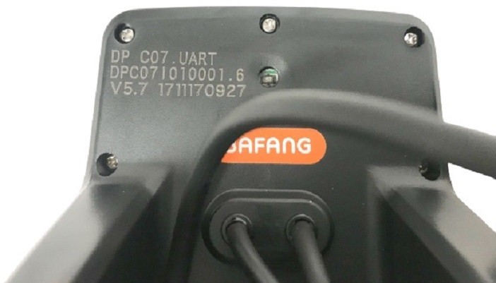 Bafang DP C07 .UART display (52-3-b)