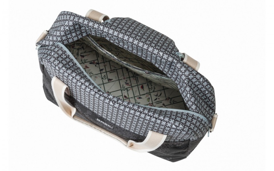 Basil Boheme Charcoal enkele fietstas