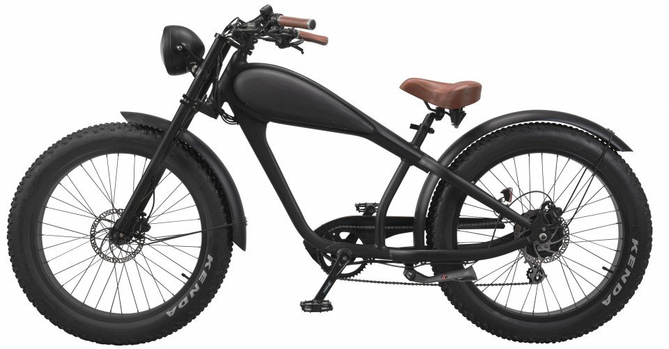 Qivelo Cafe Cruiser - zwart - elektrische fatbike