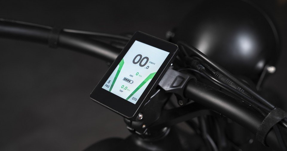 Qivelo Cafe Cruiser - zwart - elektrische fatbike