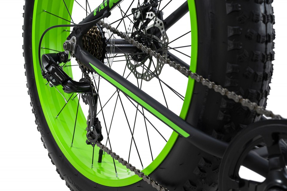 Qivelo Fat XTR 26 - zwart - fatbike