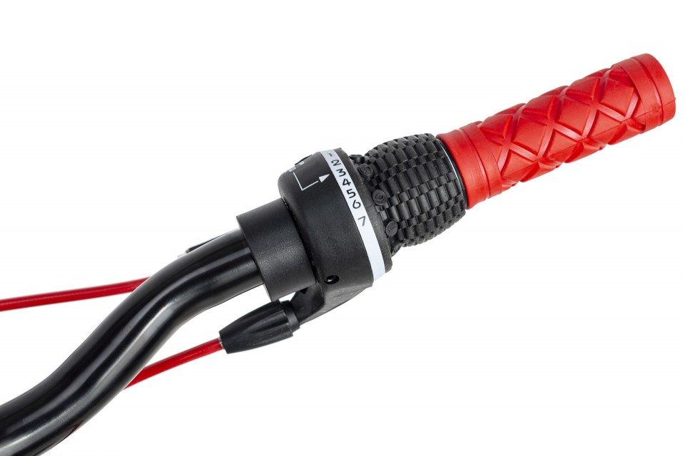 Qivelo Fully Bliss Pro 26 - zwart/rood - jongens mountainbike