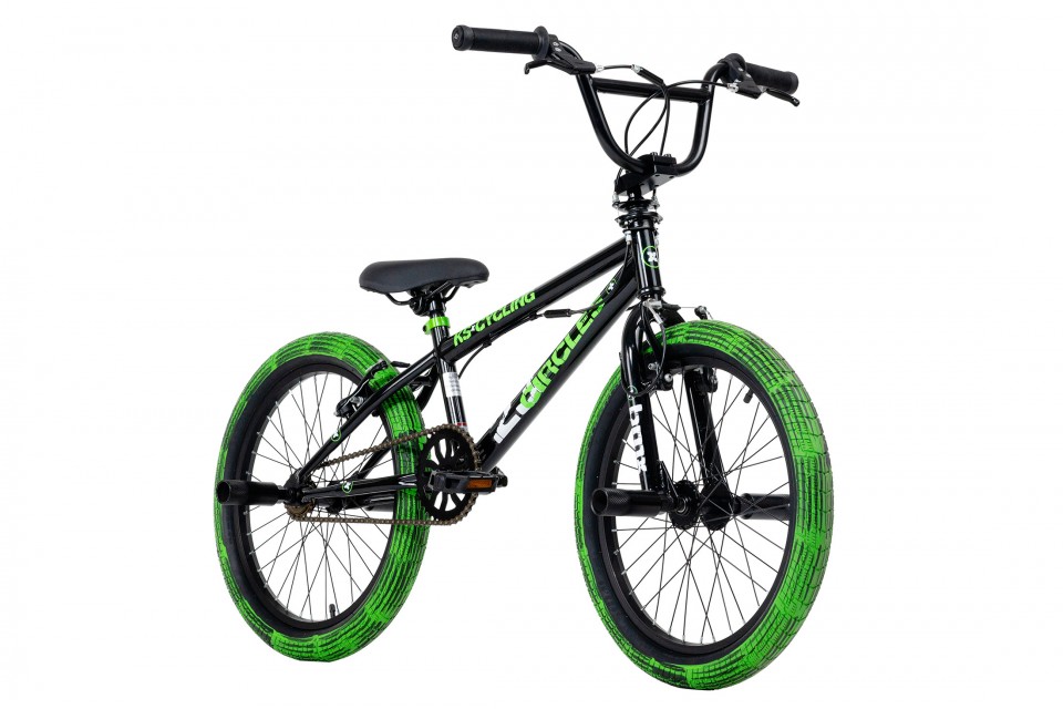Qivelo BMX Freestyle Circles - zwart - BMX