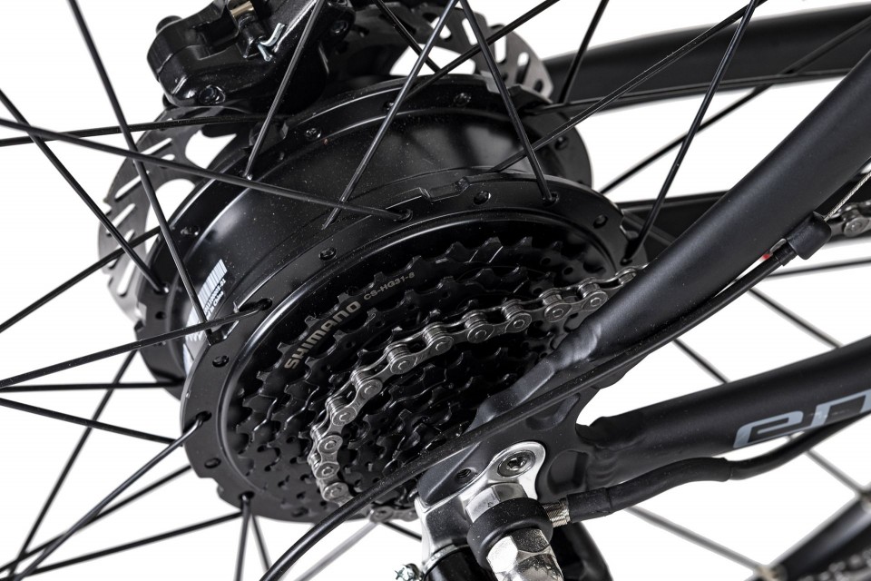 Qivelo Enforce 29 - zwart - elektrische mountainbike