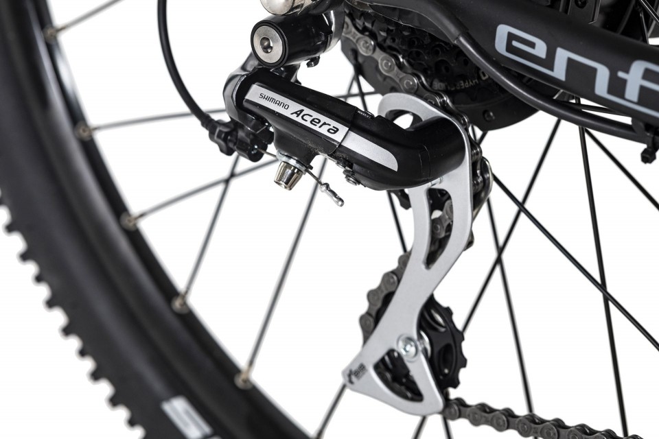 Qivelo Enforce 29 - zwart - elektrische mountainbike