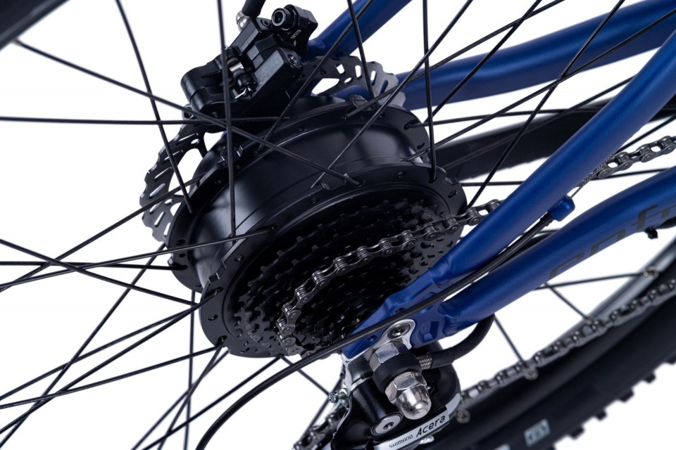 Qivelo Enforce 29 - blauw - elektrische mountainbike