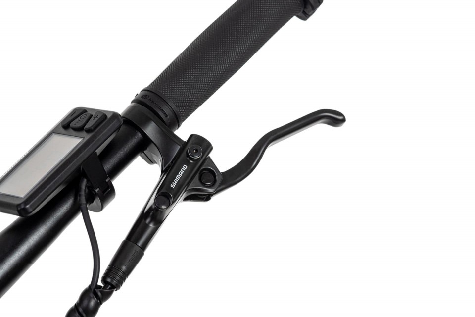 Qivelo Xpose MID - zwart/rood - elektrische mountainbike