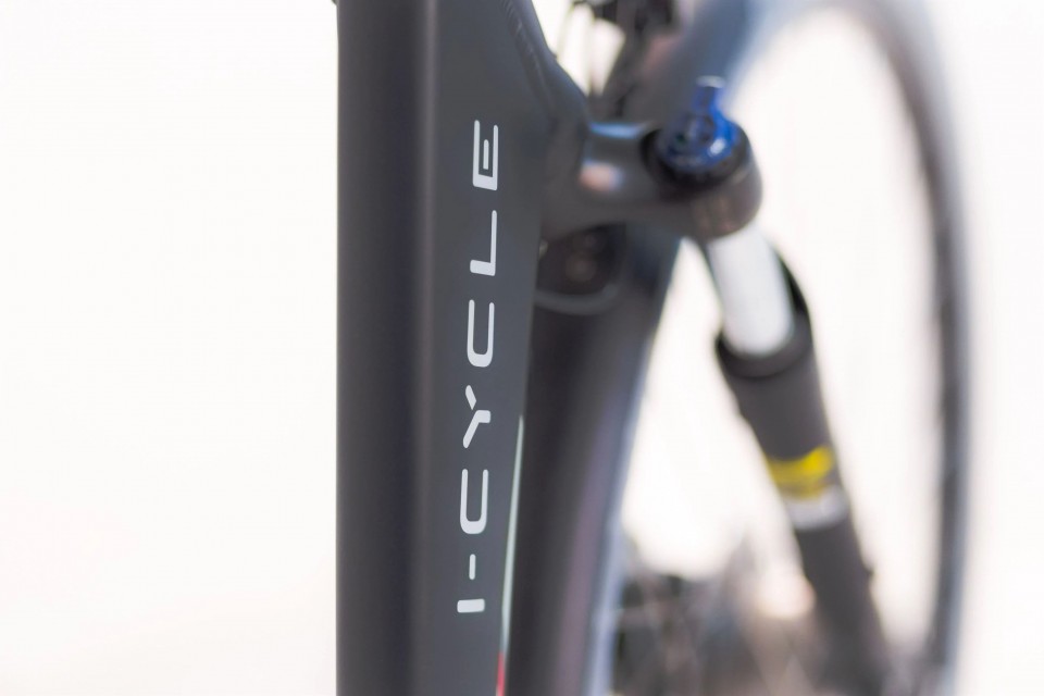 Icycle Vibe 1.2 - mat zwart - elektrische damesfiets