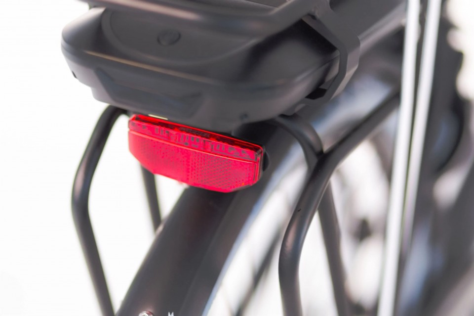 Icycle Vibe 1.2 - mat zwart - elektrische damesfiets