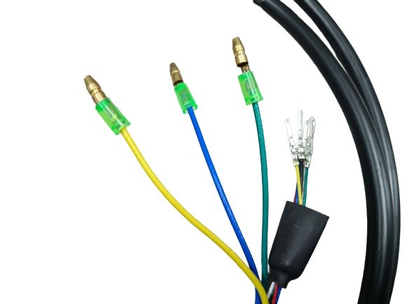 Motorkabel voorwiel Lang (55-4-b)