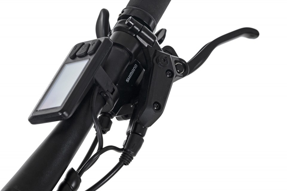 Qivelo Raccoon - zwart - elektrische mountainbike