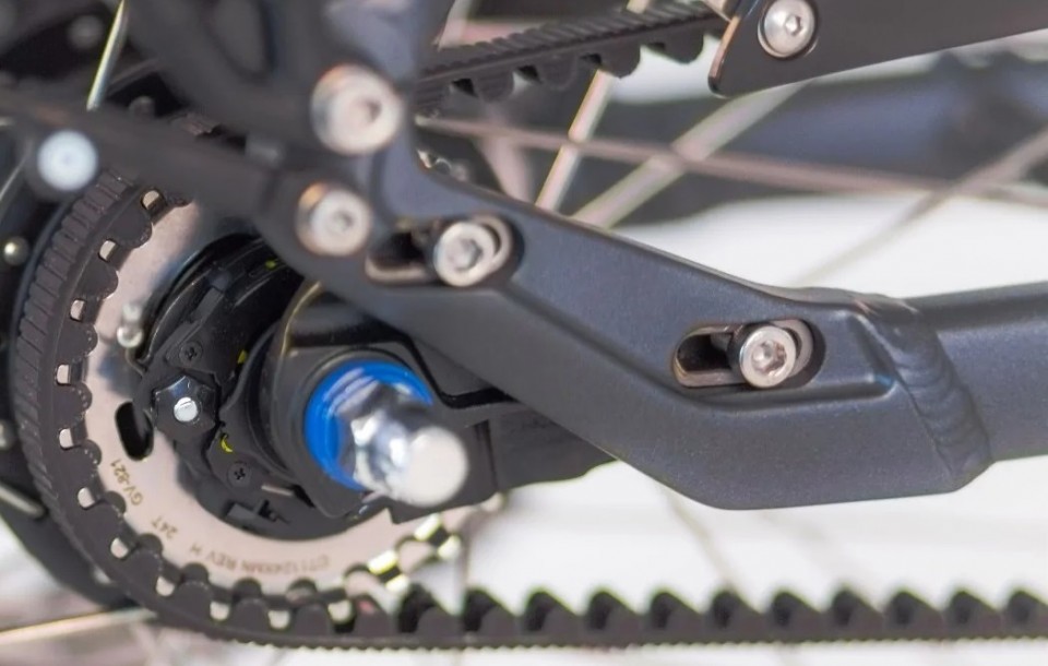 Icycle Vibe 2.0 - mat grijs/blauw - elektrische damesfiets