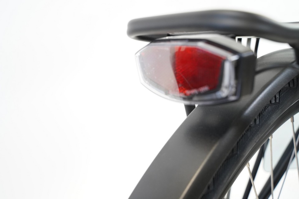 Qivelo Tour Deluxe - mat zwart/grijs - elektrische damesfiets