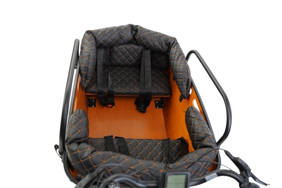 Bakfiets kussens - model 2 - Geschikt voor de Carry 2, Superior 2, Curve 2 en de Curve 2 DR7