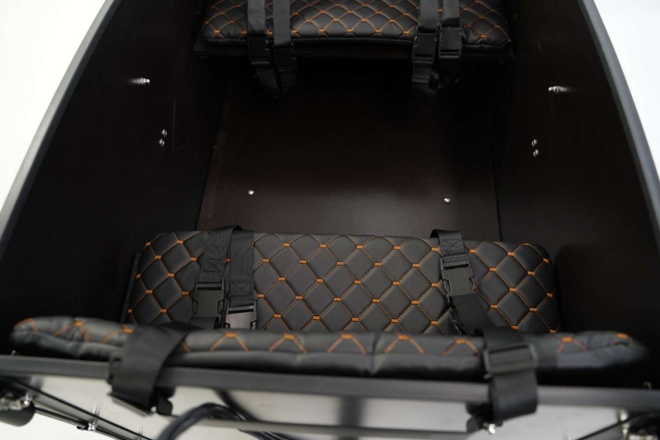 Bakfiets kussens - Model 1 - geschikt voor de Troy, Journey & Qivelo City