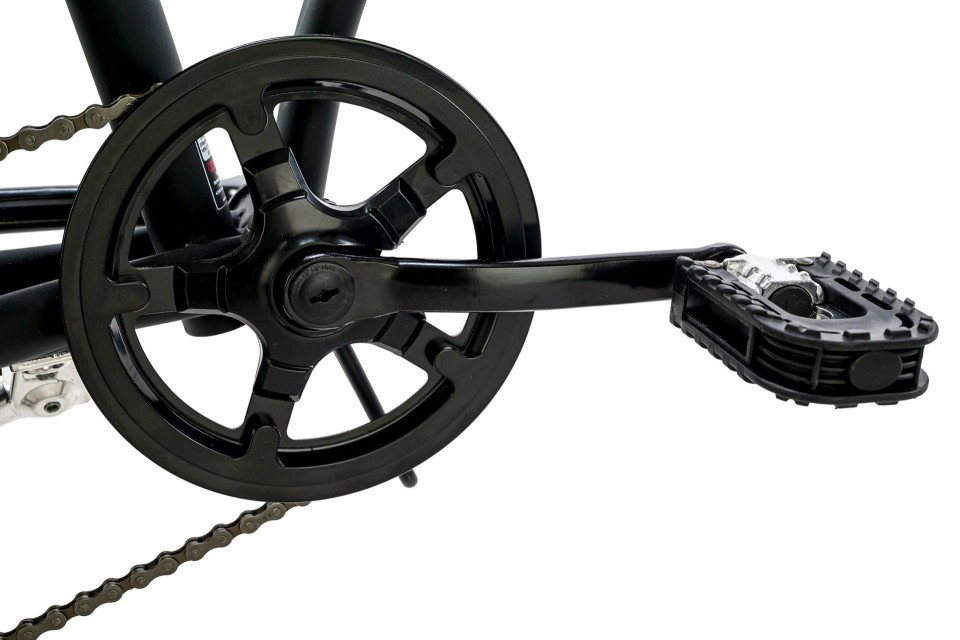 Qivelo Cityfold 20 - zwart - vouwfiets