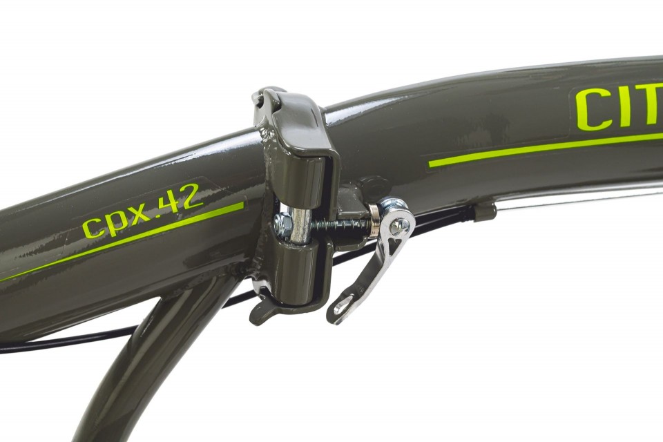 Qivelo Cityfold 20 - grijs - vouwfiets