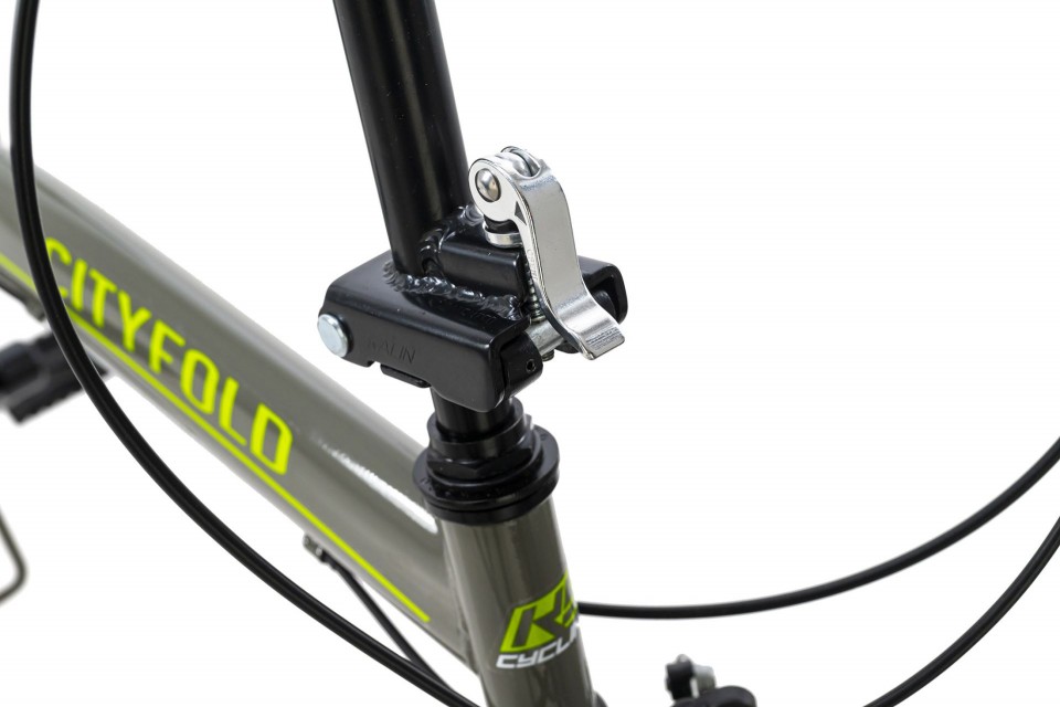 Qivelo Cityfold 20 - grijs - vouwfiets