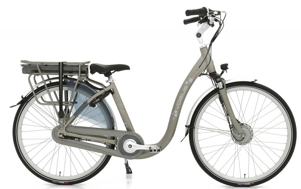 Vogue Comfort 7sp - mat grijs - elektrische fiets