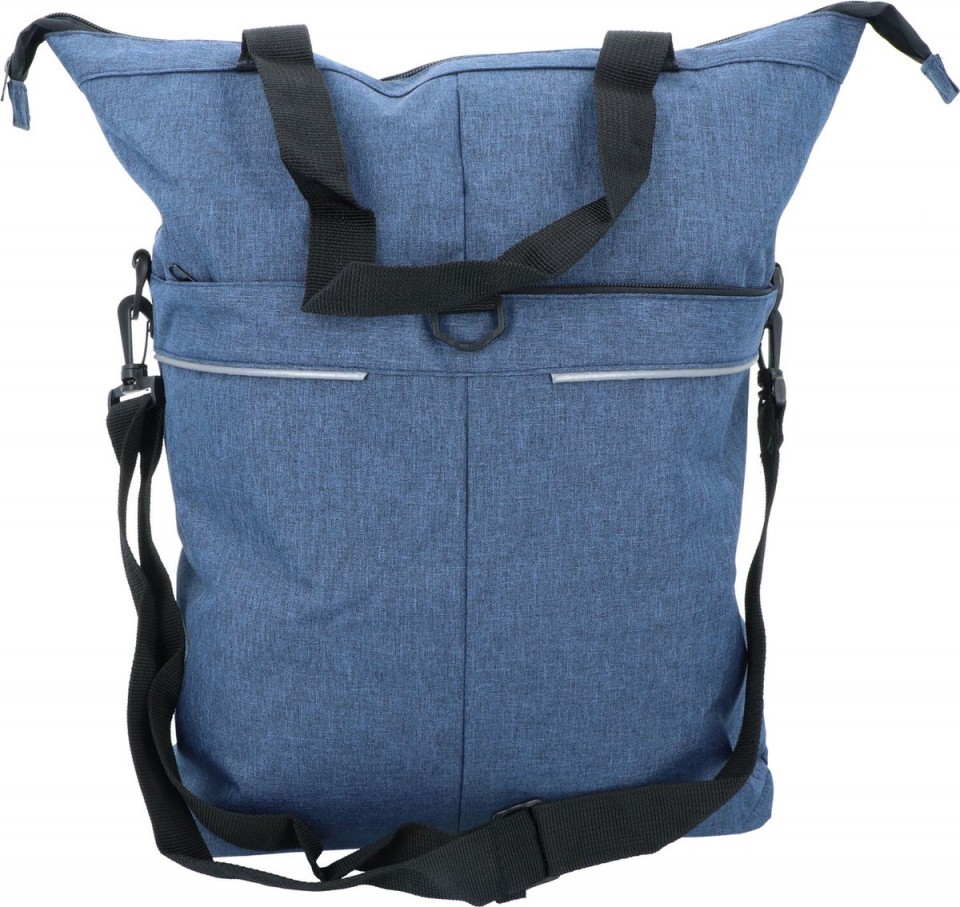 Qivelo Single enkele fietstas - 18 liter - blauw