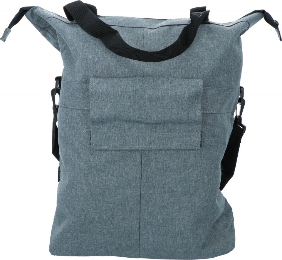 Qivelo Single enkele fietstas - 18 liter - Grijs