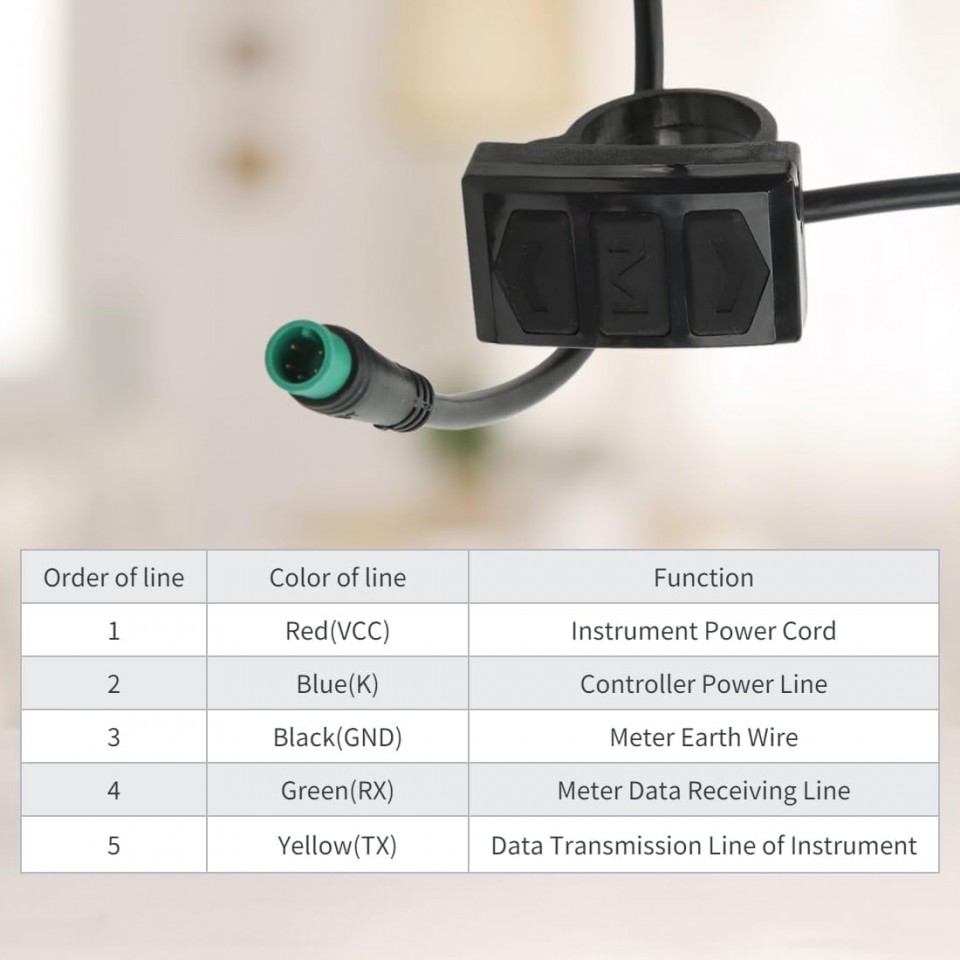 Display Fatbike 48 volt OUXI fatbike Qivelo Shuttle V10, V8 New version (124-4-d) 