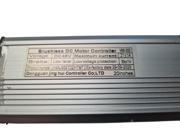 Controller OUXI Fatbike Qivelo Shuttle V10, V8 New version (ronde stekker) (124-5-b) 