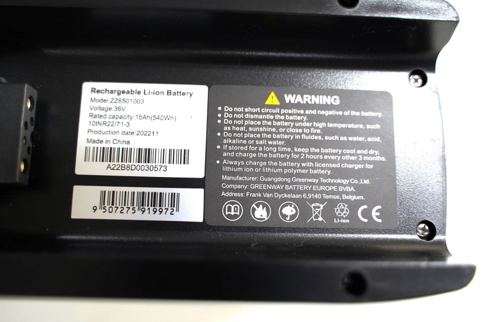 Accu ZZ6501003 540Wh