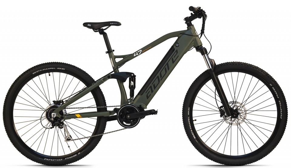 Qivelo Santoro - groen - elektrische mountainbike