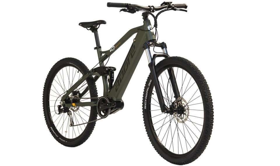 Qivelo Santoro - groen - elektrische mountainbike