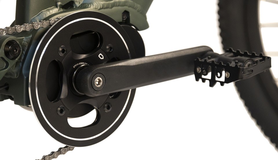 Qivelo Santoro - groen - elektrische mountainbike