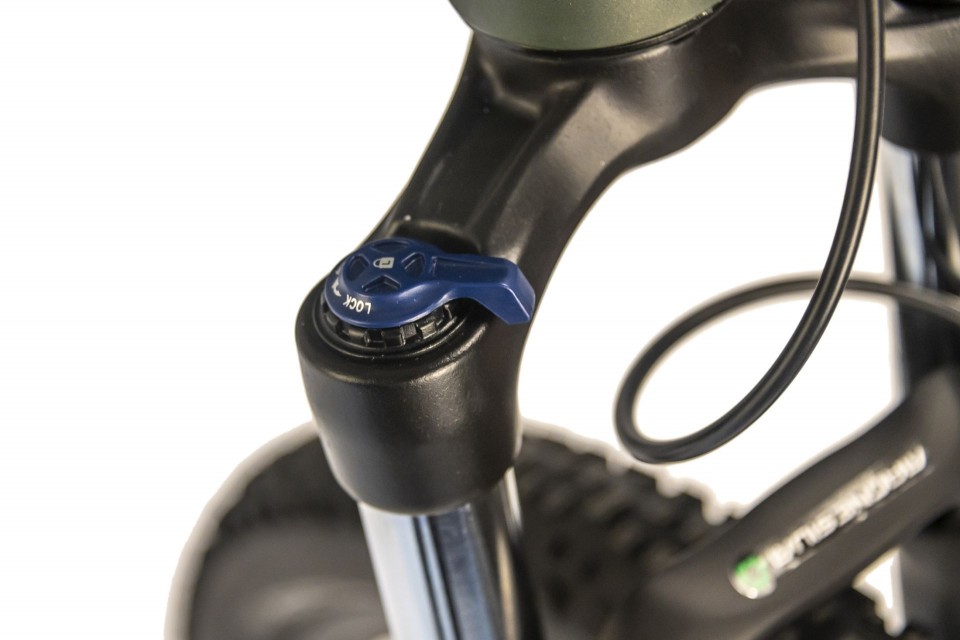 Qivelo Santoro - groen - elektrische mountainbike