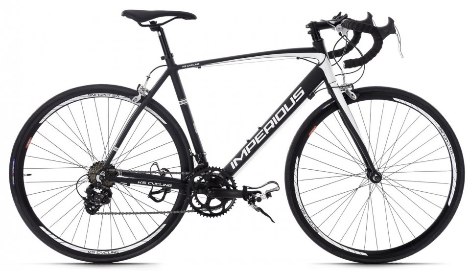 Qivelo Imperious - zwart/wit - racefiets