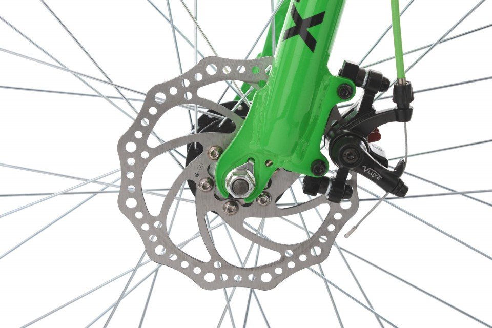 Qivelo Fully Track 24 - groen/oranje - jongens mountainbike