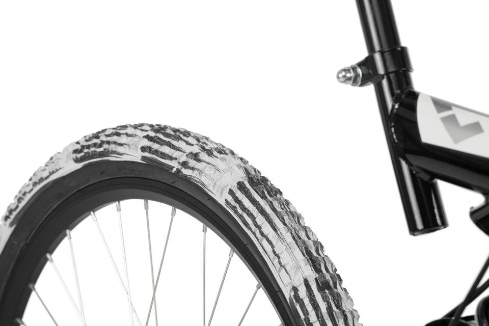 Qivelo Fully Crusher 24 - zwart - jongens mountainbike