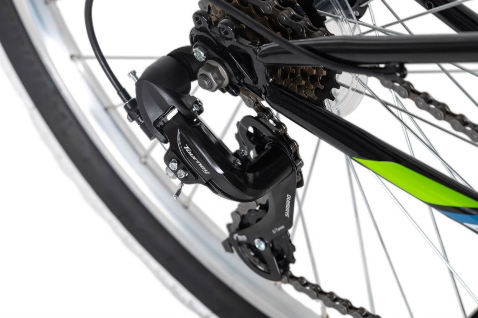 Qivelo Fully 26 Zodiac - zwart/groen - mountainbike