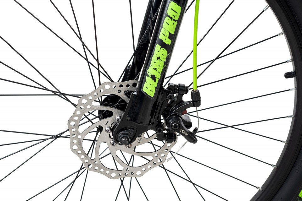 Qivelo Fully Bliss Pro 26 - zwart/groen - jongens mountainbike