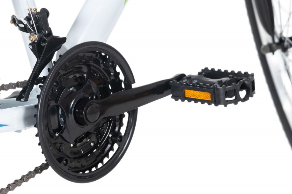 Qivelo Fully 26 Zodiac - wit/groen - mountainbike