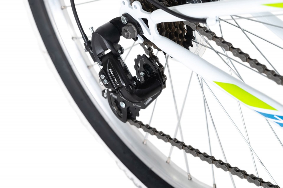 Qivelo Fully 26 Zodiac - wit/groen - mountainbike