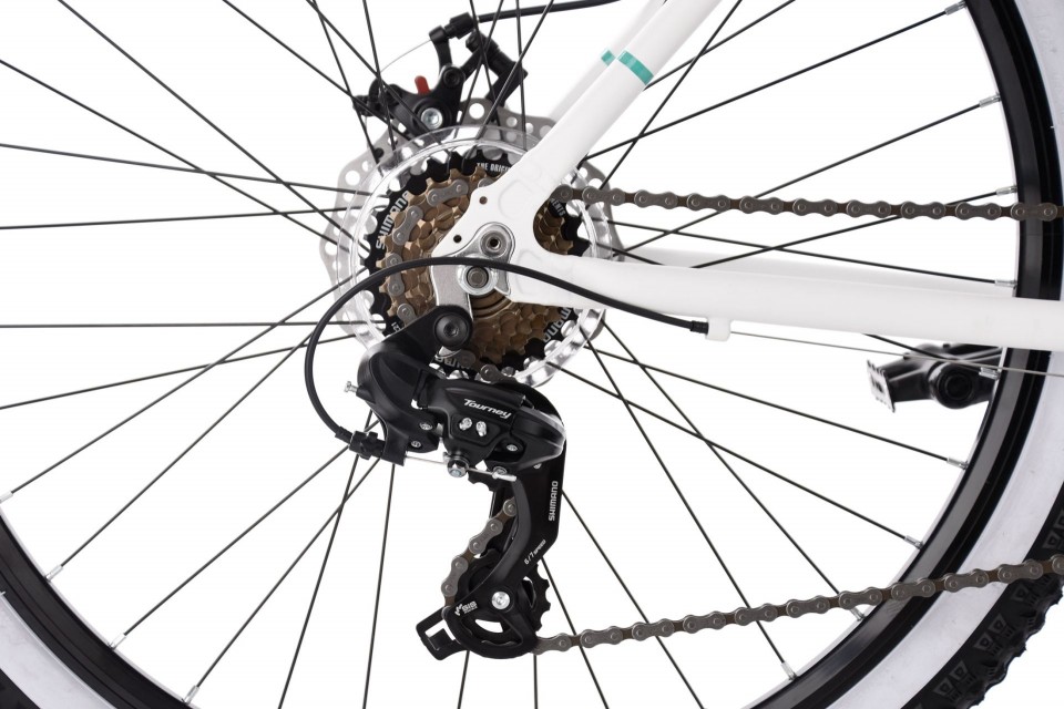 Qivelo Larrikin 26 - wit - dames mountainbike