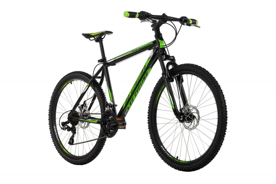 Qivelo Sharp 26 - zwart groen - mountainbike