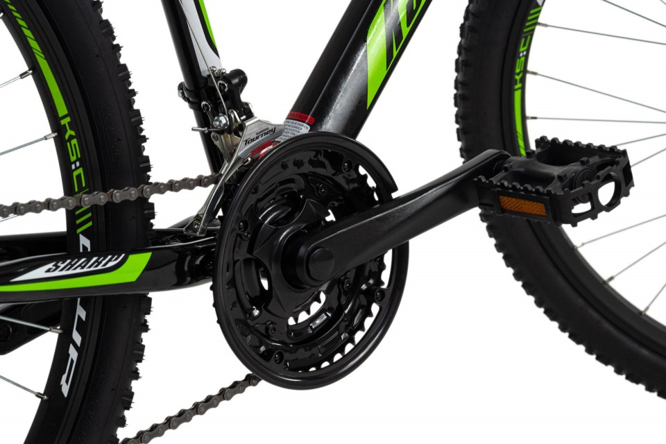Qivelo Sharp 26 - zwart groen - mountainbike