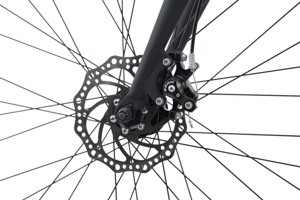 Qivelo UBN77 - zwart - hybridefiets